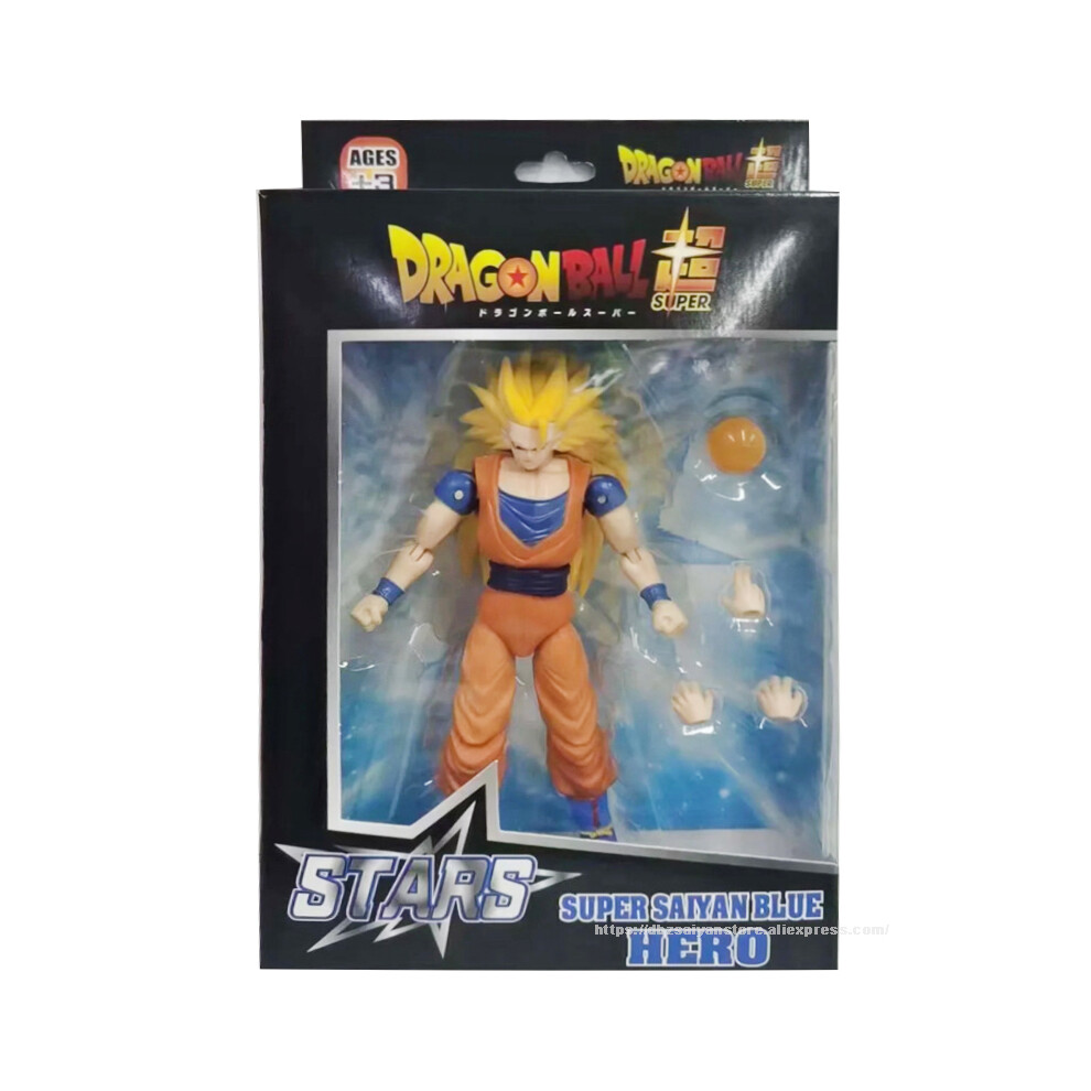 Maxpower (Goku3-With Box) Dragon Ball Shf Goku Vegeta Action Figure Super Saiyan Gogeta Dbz Figurine Pvc Collection Model Toys