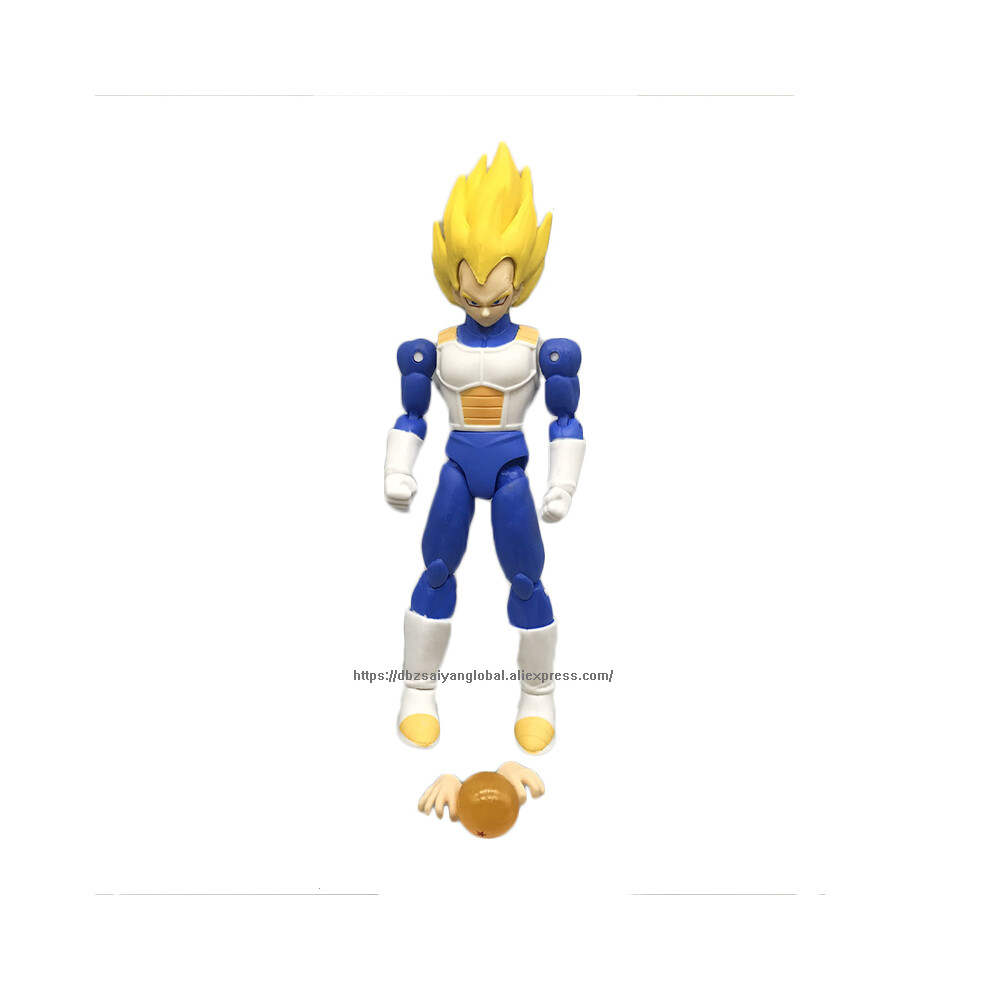 Maxpower (Vegeta-No Box) Dragon Ball Shf Goku Vegeta Action Figure Super Saiyan Gogeta Dbz Figurine Pvc Collection Model Toys