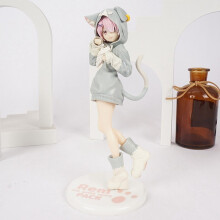 (Ram A, With box) 20cm RE: Zero-Starting Life in Another World Anime Figure Emilia Rem Ram Puck Starting Action Figures