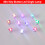 (orange) 2pcs Mini Key Button Led Single Lamp Wireless Led Model Light Switch Control DIY Model Making Robot/Car/Dollhouse 2