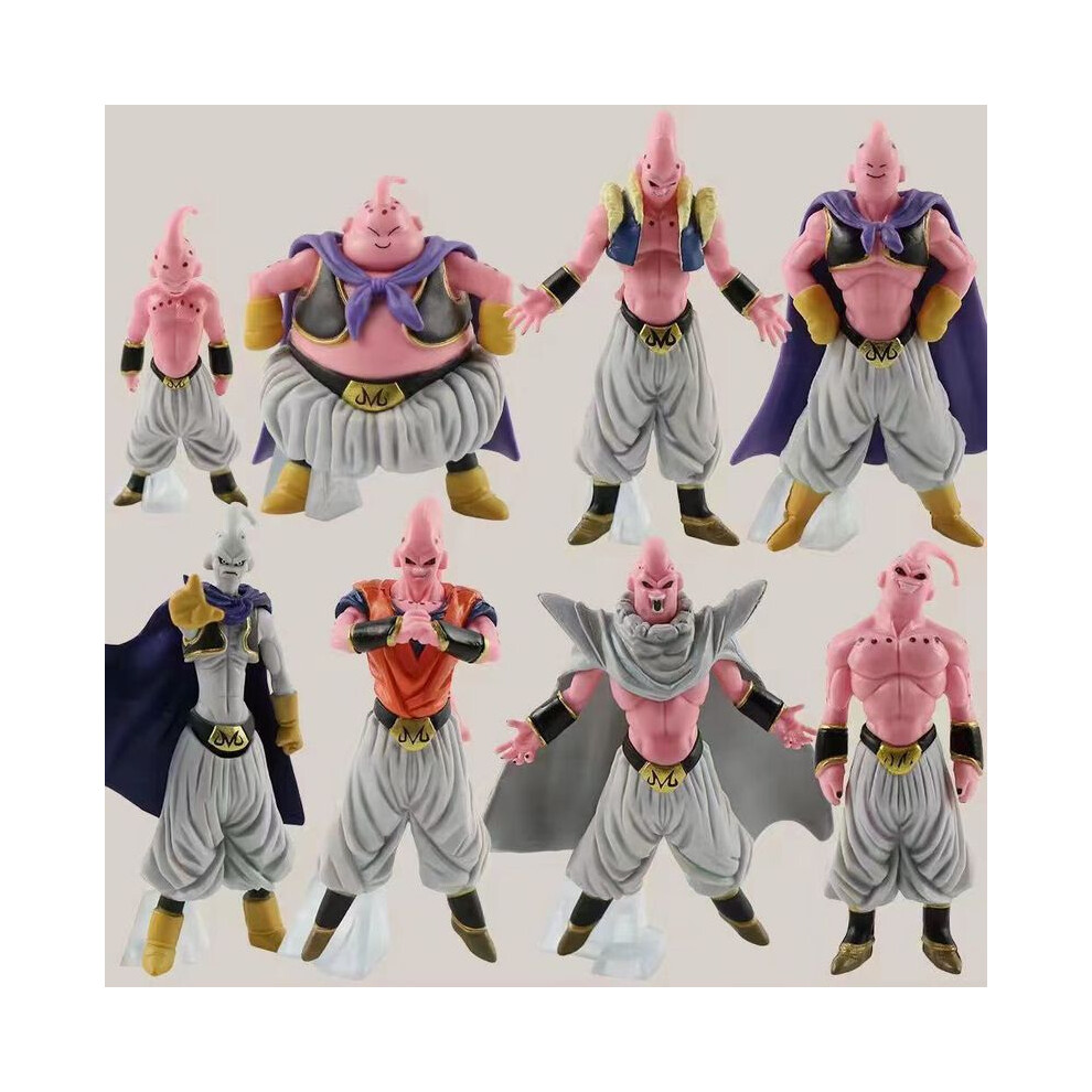Maxpower (Random 1Pcs) Random 1Pcs Anime Figure Majin Buu Fat Buu Pvc Action Figures Collection Model Toys For Children Gifts