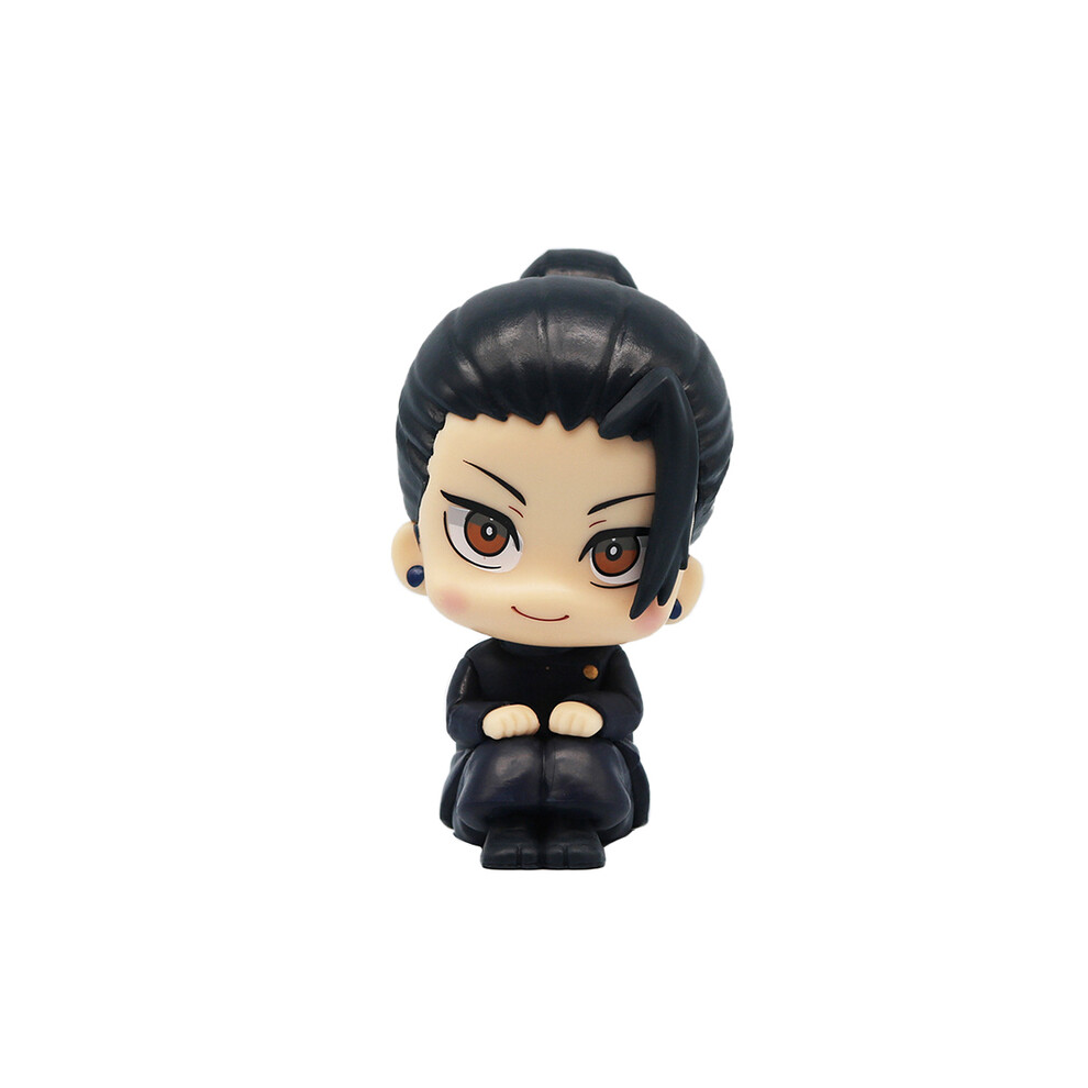 Maxpower (D) 10Cm Jujutsu Kaisen Mini Figures Satoru Gojo Figure Action Geto Suguru Figurine Q Version Anime Model