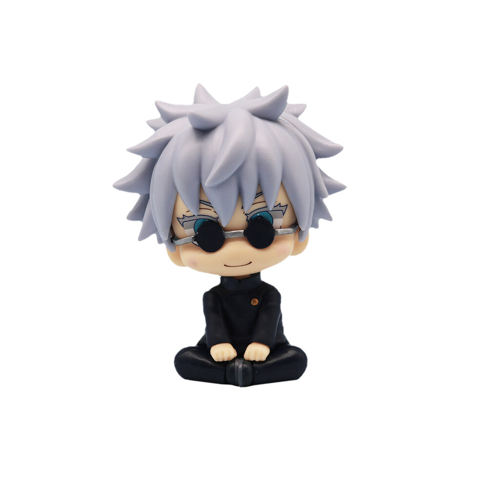 Maxpower (A) 10Cm Jujutsu Kaisen Mini Figures Satoru Gojo Figure Action Geto Suguru Figurine Q Version Anime Model
