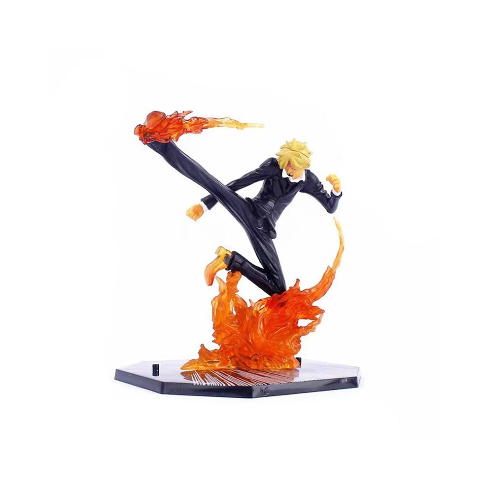 Maxpower (Red) 18Cm One Piece Luffy Figure Roronoa Zoro Three-Blade Sa-Maximum Manga Anime Statue Pvc Action Collection