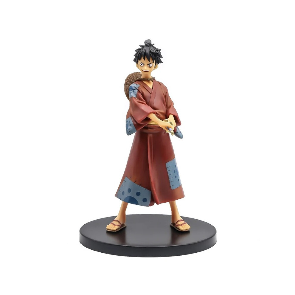 Maxpower (Gray) 18Cm One Piece Luffy Figure Roronoa Zoro Three-Blade Sa-Maximum Manga Anime Statue Pvc Action Collection