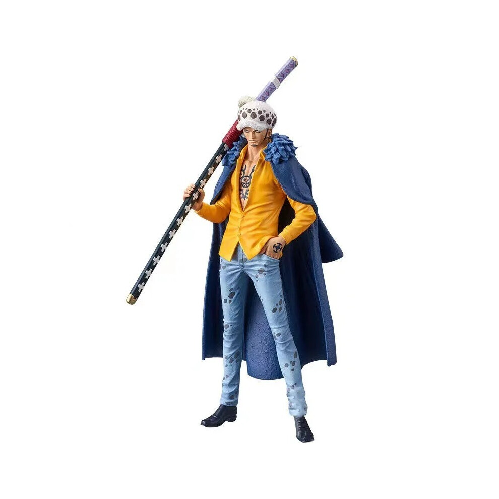 Maxpower (Yellow) 18Cm One Piece Luffy Figure Roronoa Zoro Three-Blade Sa-Maximum Manga Anime Statue Pvc Action Collection