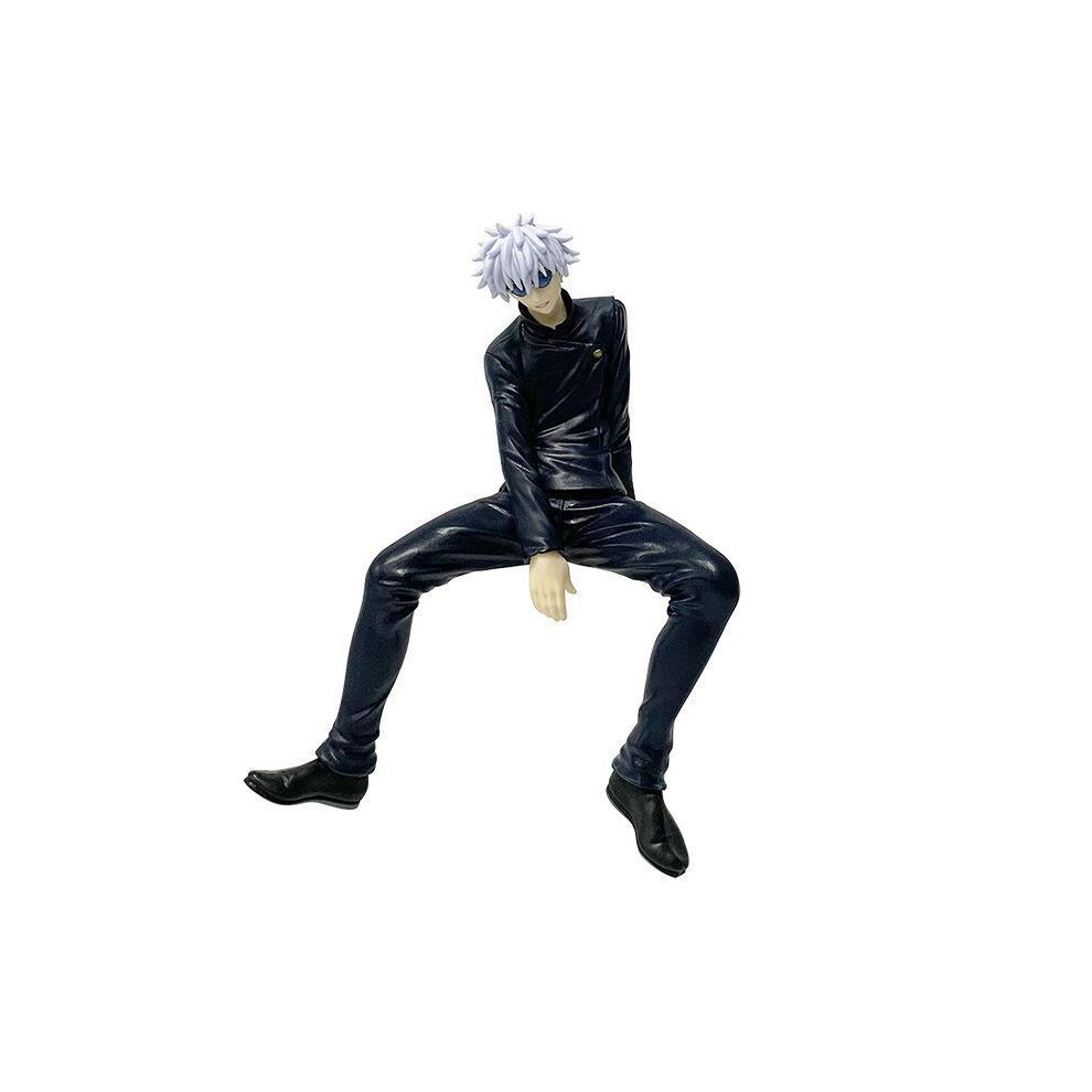Maxpower (Gojo 3) Jujutsu Kaisen 2 Style Sitting Geto Suguru Satoru Gojo Figure 13.5Cm Anime Cool Desktop Ornaments Dolls