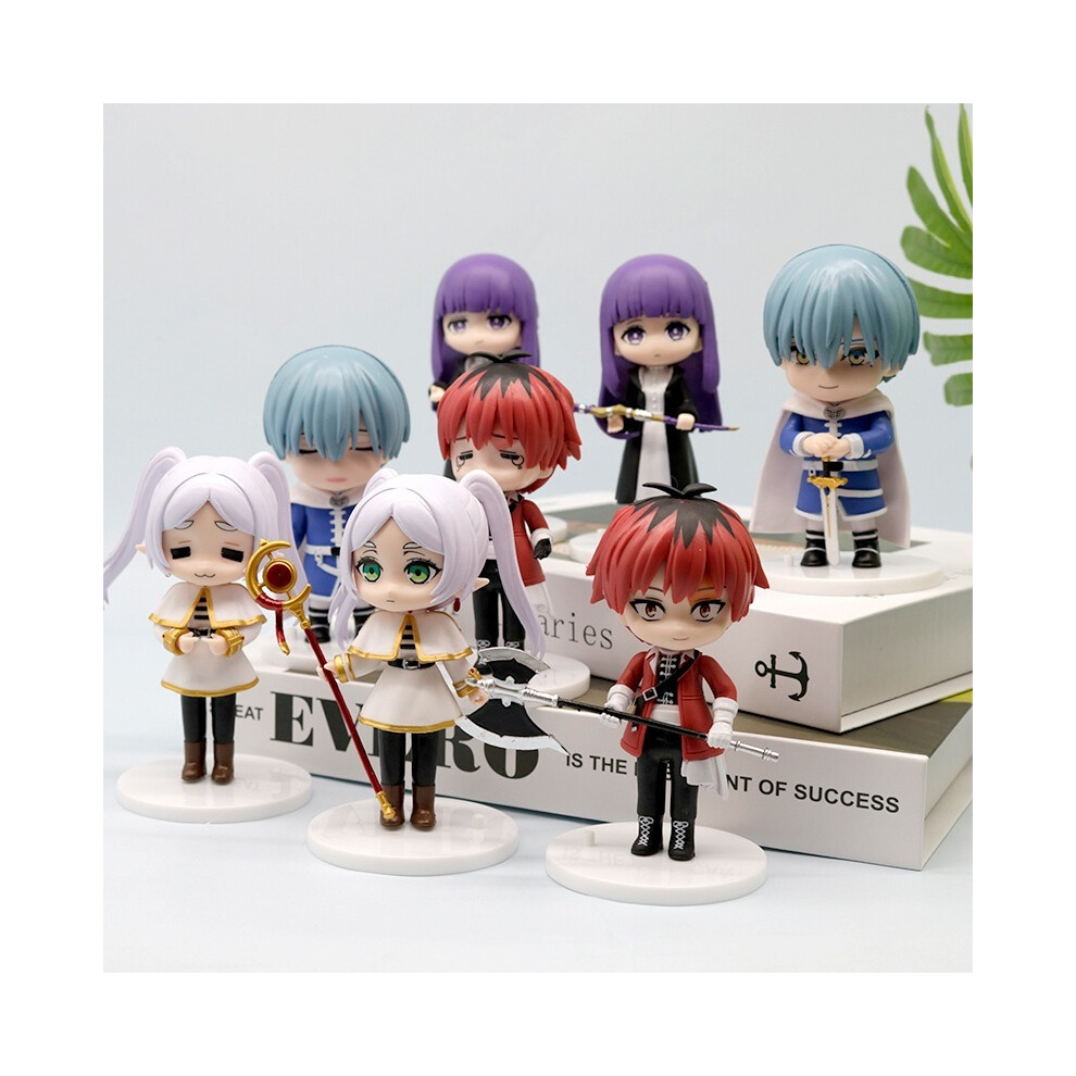 Photos - Action Figures / Transformers MAXPOWER Bandai Frieren: Beyond Journey's End 10cm Anime Figures Frieren Himmel Action Figure Boys Gift Collection (8pcs)
