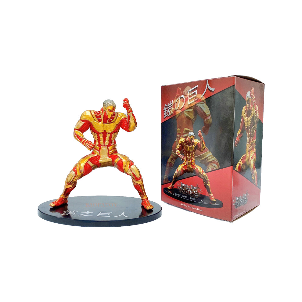 Maxpower (17Cm With Retail Box) Attack On Titans Levi Ackerman Action Anime Figura Kawai Eren Jaege Mikasa Ackerman The Armored Titan