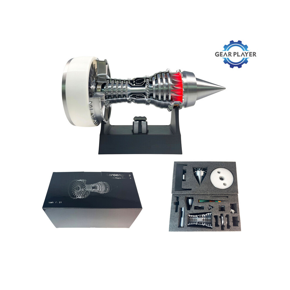 Maxpower (Diy Assembly Version) Mechanical Engine Model Engine Model Kit Diy Toy Diy Model Boutique Toy Aeroengine Model Kit