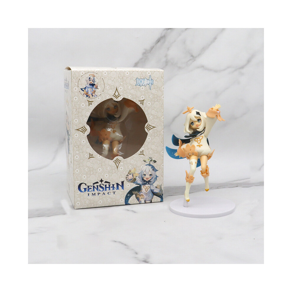 Maxpower (13Cm Standing Paimon, No Box) Genshin Impact Anime Figure Two-Dimensional Kawaii Beautiful Girl Paimon Action Figure Toys Collection