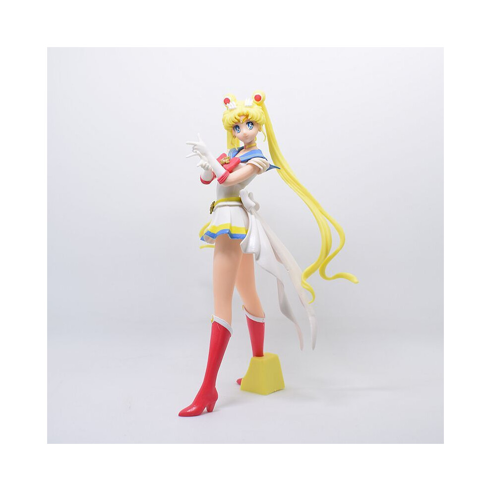 Maxpower (Hongxie, No Box) Sailor Moon Figure Anime Cartoon Jupiter Makoto Venus Minako Tsukino Rabbit Doll Toy Little Princess