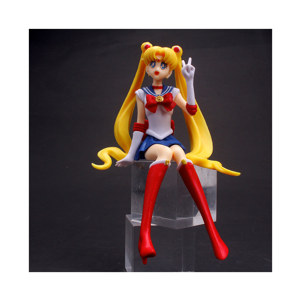 Maxpower (Zuomeishaonv, No Box) Sailor Moon Figure Anime Cartoon Jupiter Makoto Venus Minako Tsukino Rabbit Doll Toy Little Princess