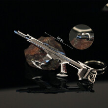 (Kuronami Vandal) 9cm Valorant Vandal Mini Gun Keychain Orion Kuronami Sentinels of Light Spectre All Metal Accessorie
