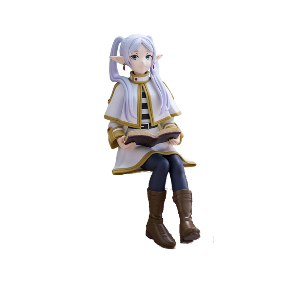 Maxpower (Frieren No Box) 14Cm Frieren: Beyond Journey's End Anime Figure Sitting Fern Action Figures Frieren Noodle Stopper Figure