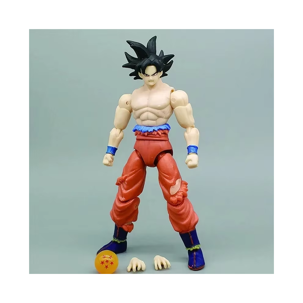 Maxpower (Black-Goku) Bandai Anime Super Saiyan Son Goku Vegeta Anime Action Figure Model Gifts Collectible Figurines For
