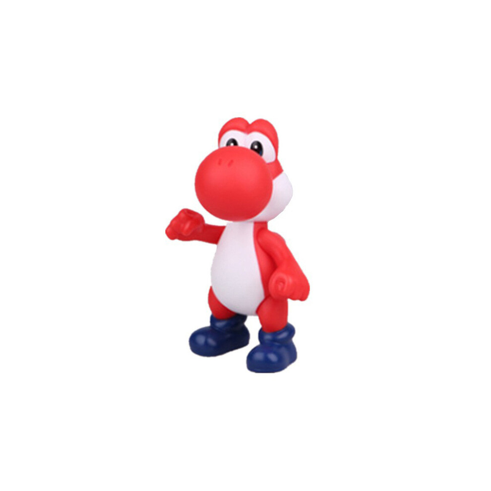 Maxpower (A15-12Cm) Game Super Mario Bros Cartoon Dolls Model Anime Figures Luigi Yoshi Mario Creative Collectible Model