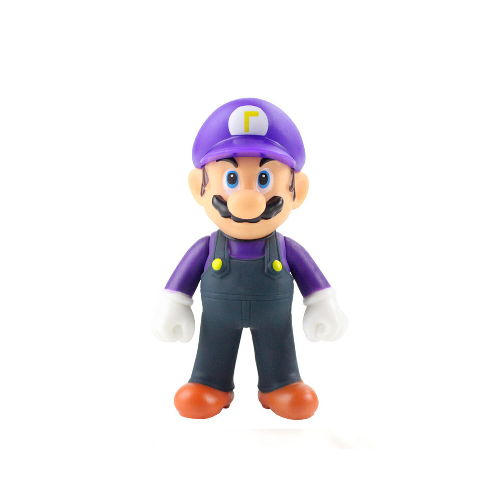 Maxpower (A26-12Cm) Game Super Mario Bros Cartoon Dolls Model Anime Figures Luigi Yoshi Mario Creative Collectible Model