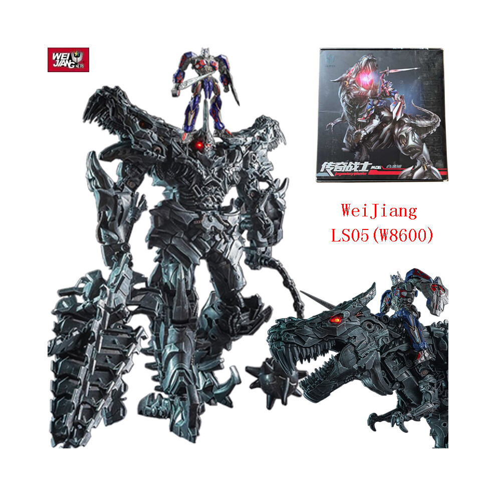 Maxpower (Wj Ls05 No Box) Transformation Toys Grimlock W8600 Bmb Ls05 Action Figurine Ss07 Mp08 Anime Movie Dinosaur Deformable