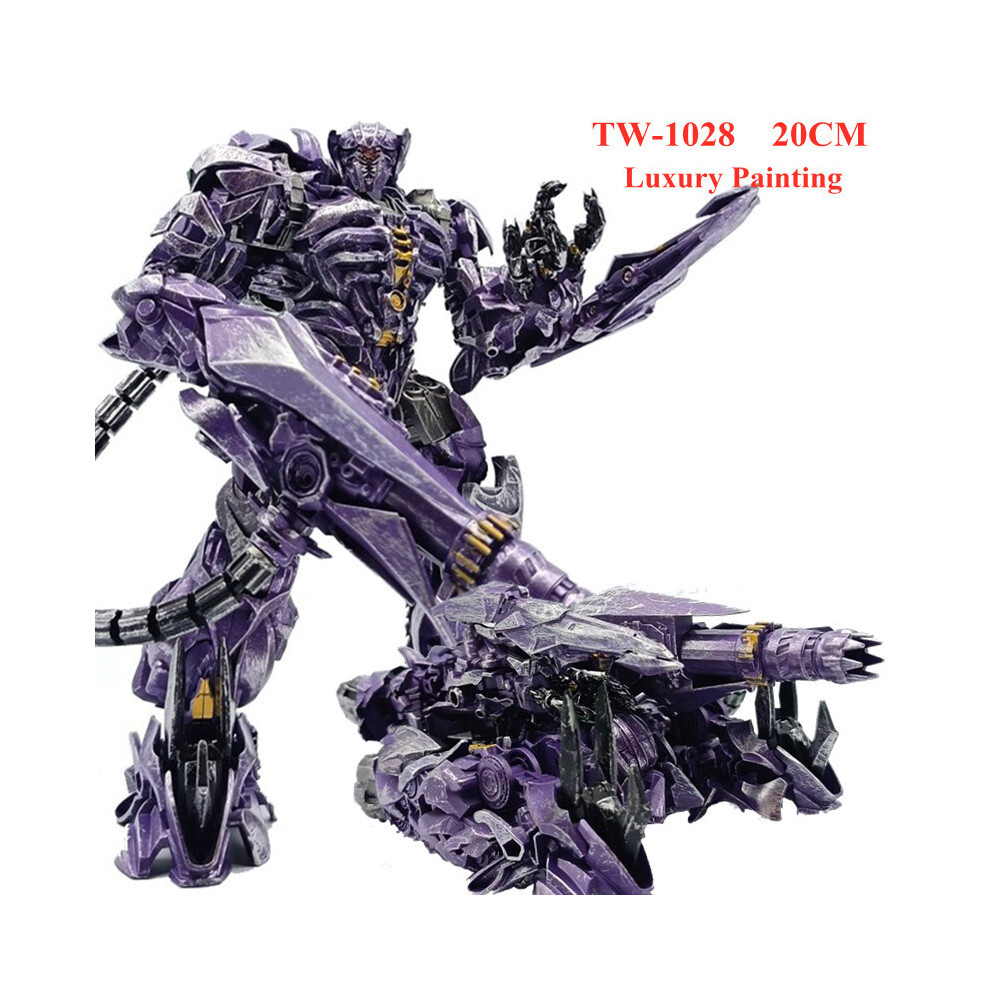 Maxpower (Tw-1028 Luxury) 18Cm New Transformation 5 Movie Toys Boy Anime Action Figure Robot Car Aircraft Dinosaur Model Kids