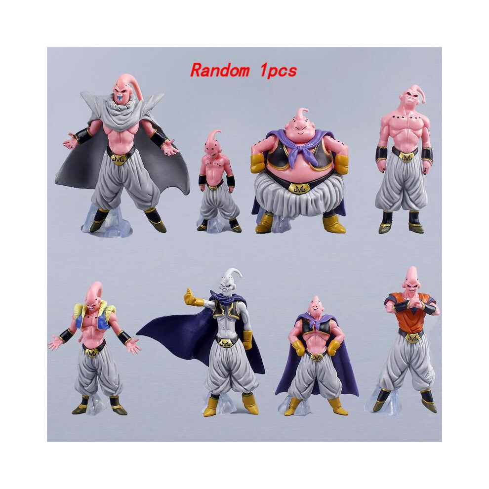 Maxpower (Random 1Pcs) Random 1Pcs Anime Figure Majin Buu Fat Buu Pvc Action Figures Collection Model Toys For Children Adult