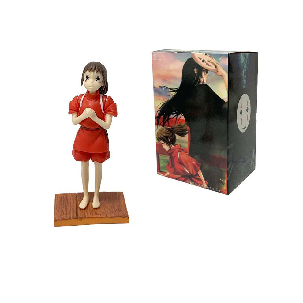 Maxpower (11.5Cm With Box) Spirited Away Character Pvc Action Model Set Faceless Male Hayao Miyazaki Character Toy Children's Birthday