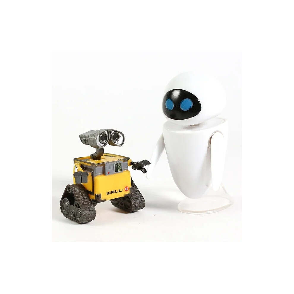 Maxpower (New Wall E And Eve) Wall-E Robot Wall E & Eve Pvc Action Figure Collection Model Toys Dolls 6Cm/10Cm For Children Christmas