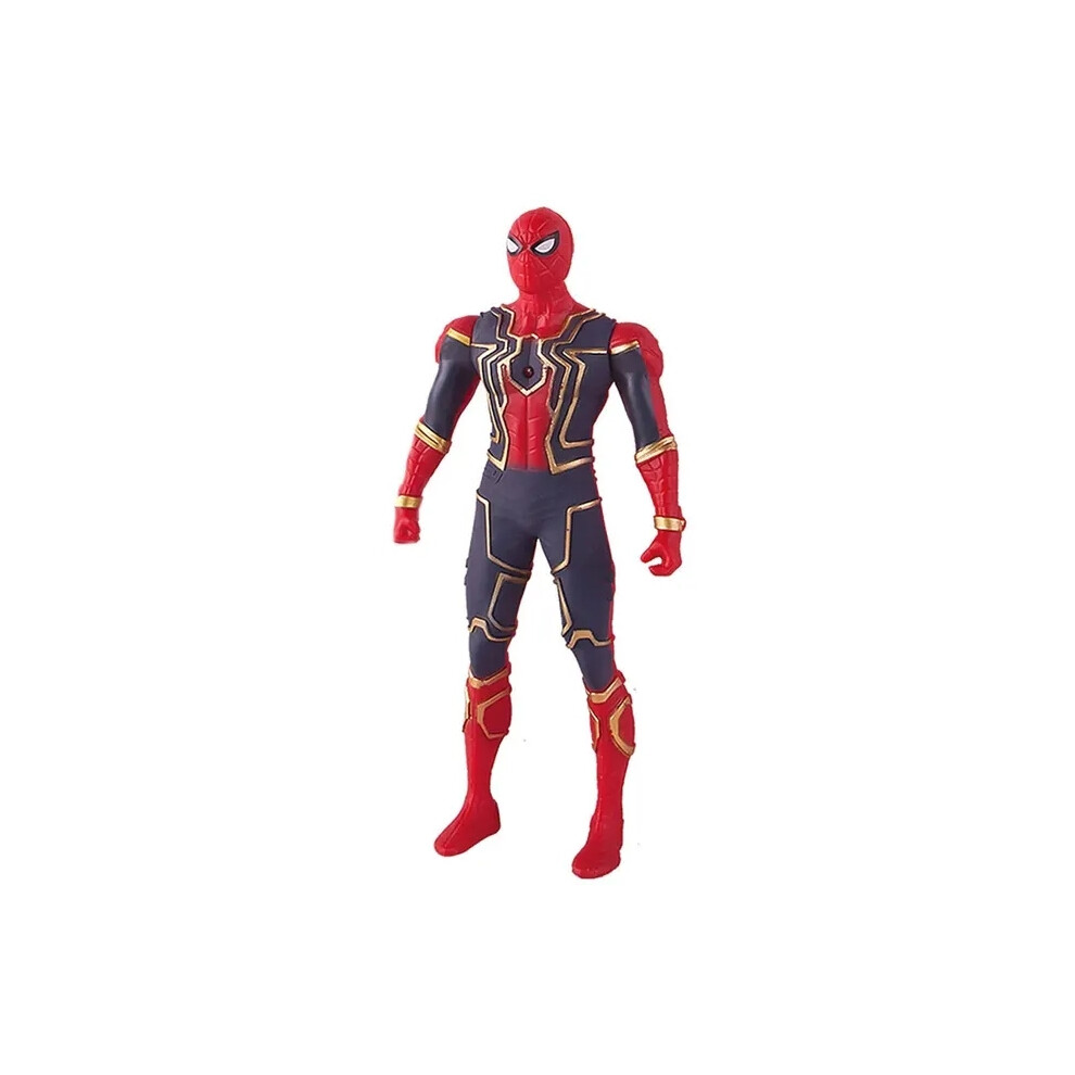 Maxpower (1, 17Cm) 2024 Hulk Ironman Anime Action Figure Toy Christmas Gift Pvc Movable Joints Luminous Doll Collection