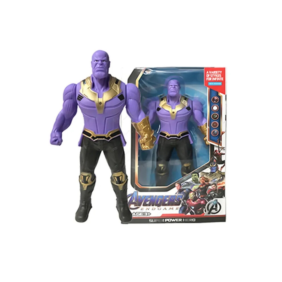 Maxpower (7, 17Cm) 2024 Hulk Ironman Anime Action Figure Toy Christmas Gift Pvc Movable Joints Luminous Doll Collection