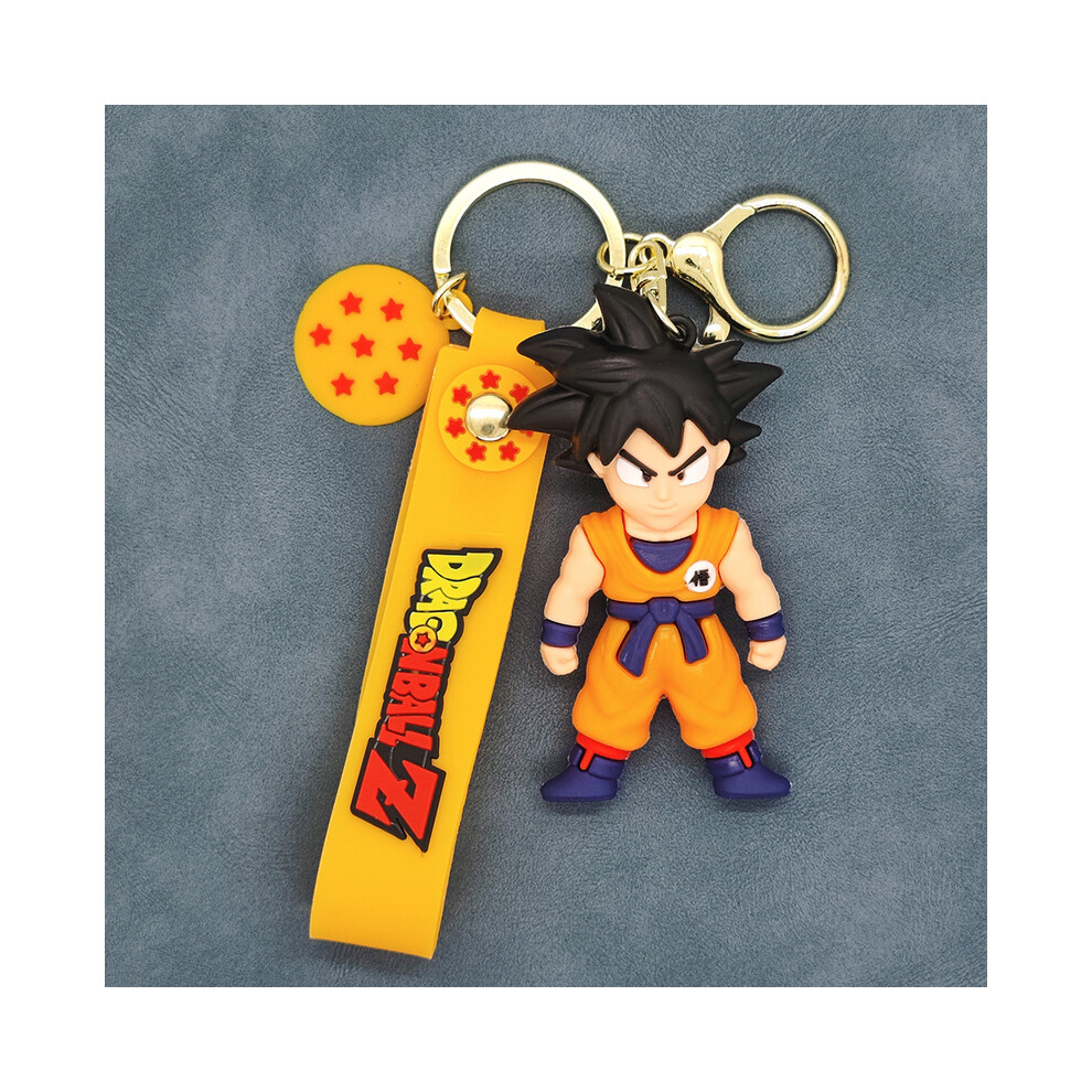 Maxpower (A) Anime Dragon Ball Keychain Fashion Jewelry Son Goku Vegeta Piccolo Crystal Ball Resin Action Figures