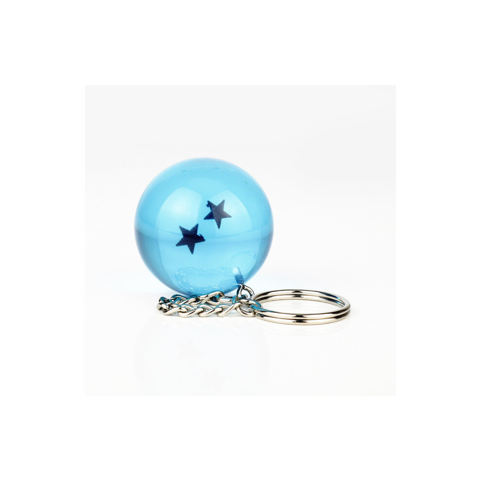 Maxpower (Q) Anime Dragon Ball Keychain Fashion Jewelry Son Goku Vegeta Piccolo Crystal Ball Resin Action Figures