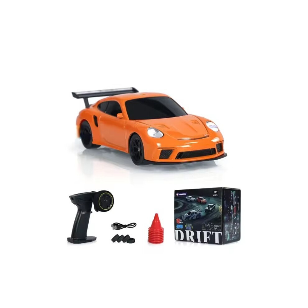 Maxpower (4303 1Battery Box) 2.4G High Speed Drift Rc Car 1/43 4Wd Remote Control Car Four Wheel Drive Radio Controlled Mini Gtr