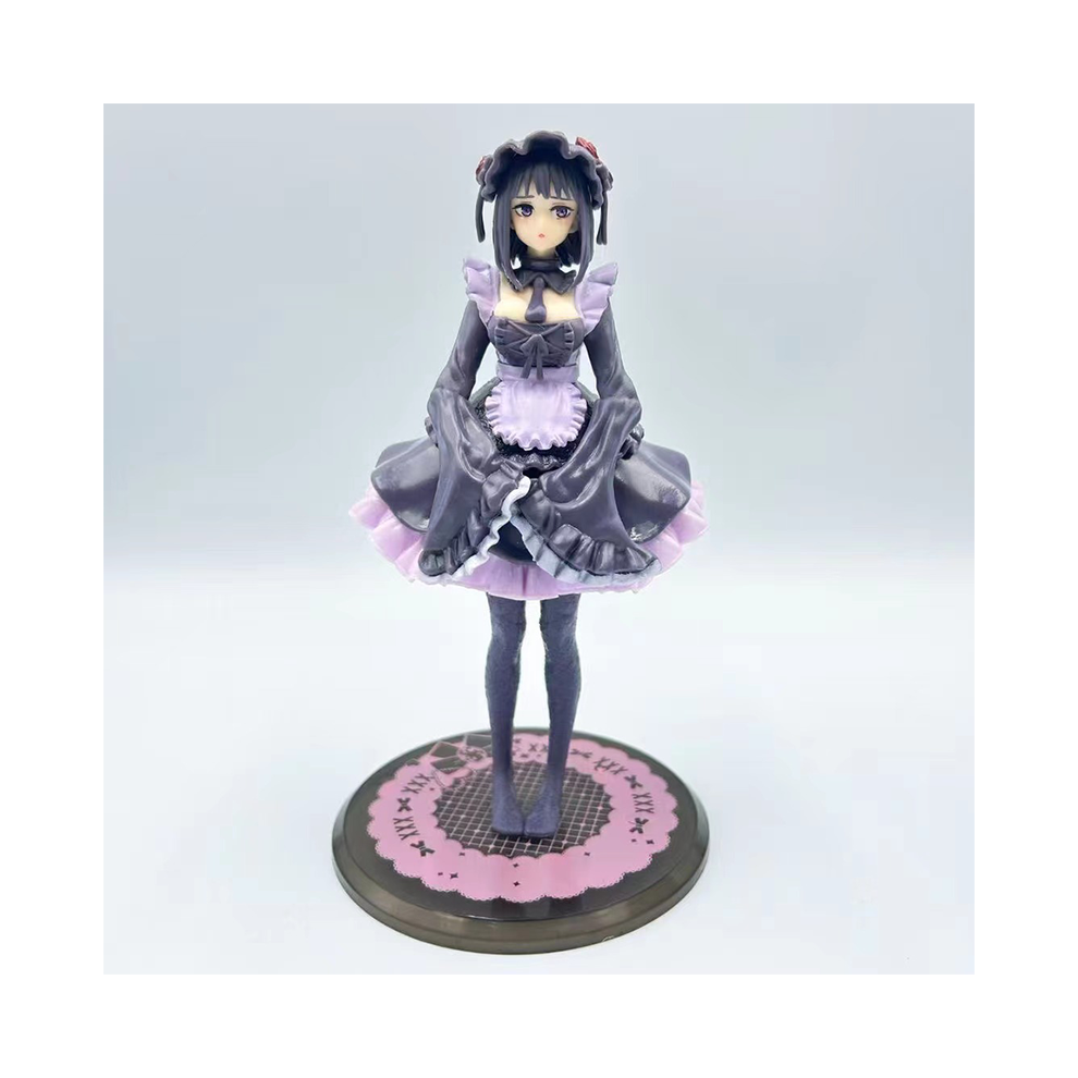 Maxpower (2) 12Cm My Dress-Up Darling Anime Figure Maid Outfit Kitagawa Marin Action Figure Shizuku Kuroe Figurine Black