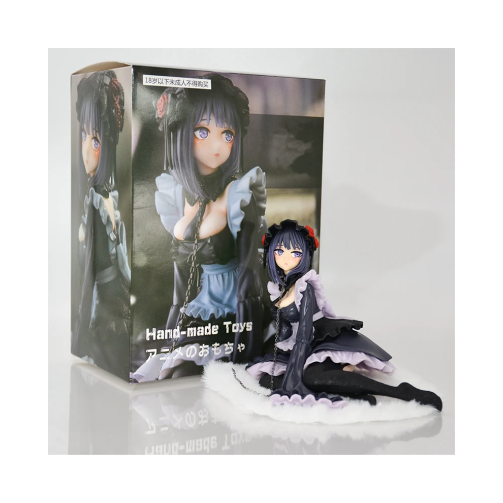 Maxpower (01 Box) 12Cm My Dress-Up Darling Anime Figure Maid Outfit Kitagawa Marin Action Figure Shizuku Kuroe Figurine Black