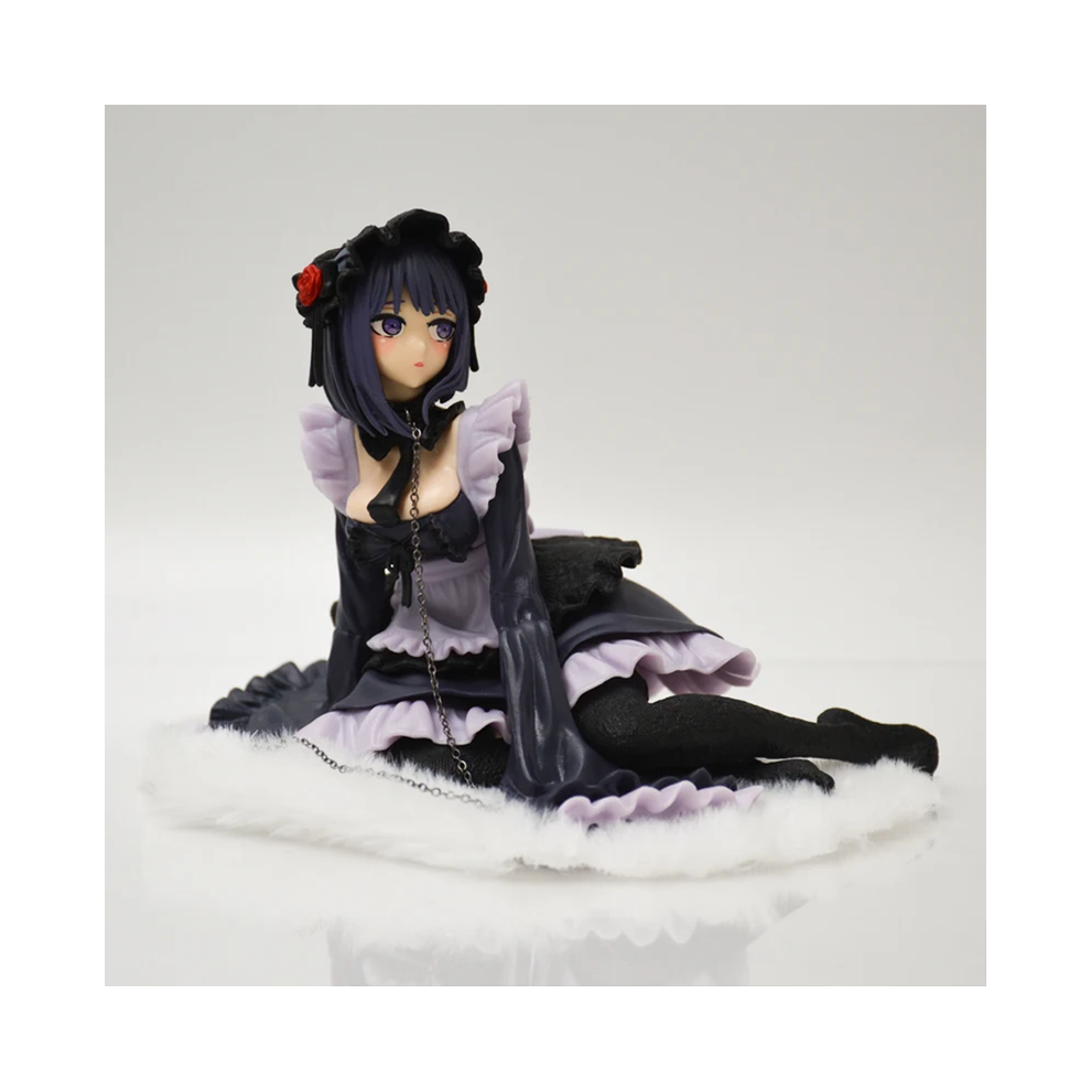 Maxpower (1) 12Cm My Dress-Up Darling Anime Figure Maid Outfit Kitagawa Marin Action Figure Shizuku Kuroe Figurine Black