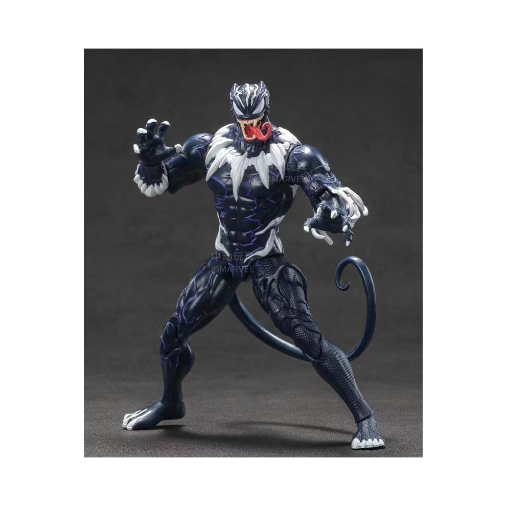 Maxpower (1925-02 Heibao) 18Cm Avengers Venomcaptain America Wolverine Hulk Iron Man Groot Thanos Collection Action Figure Hot