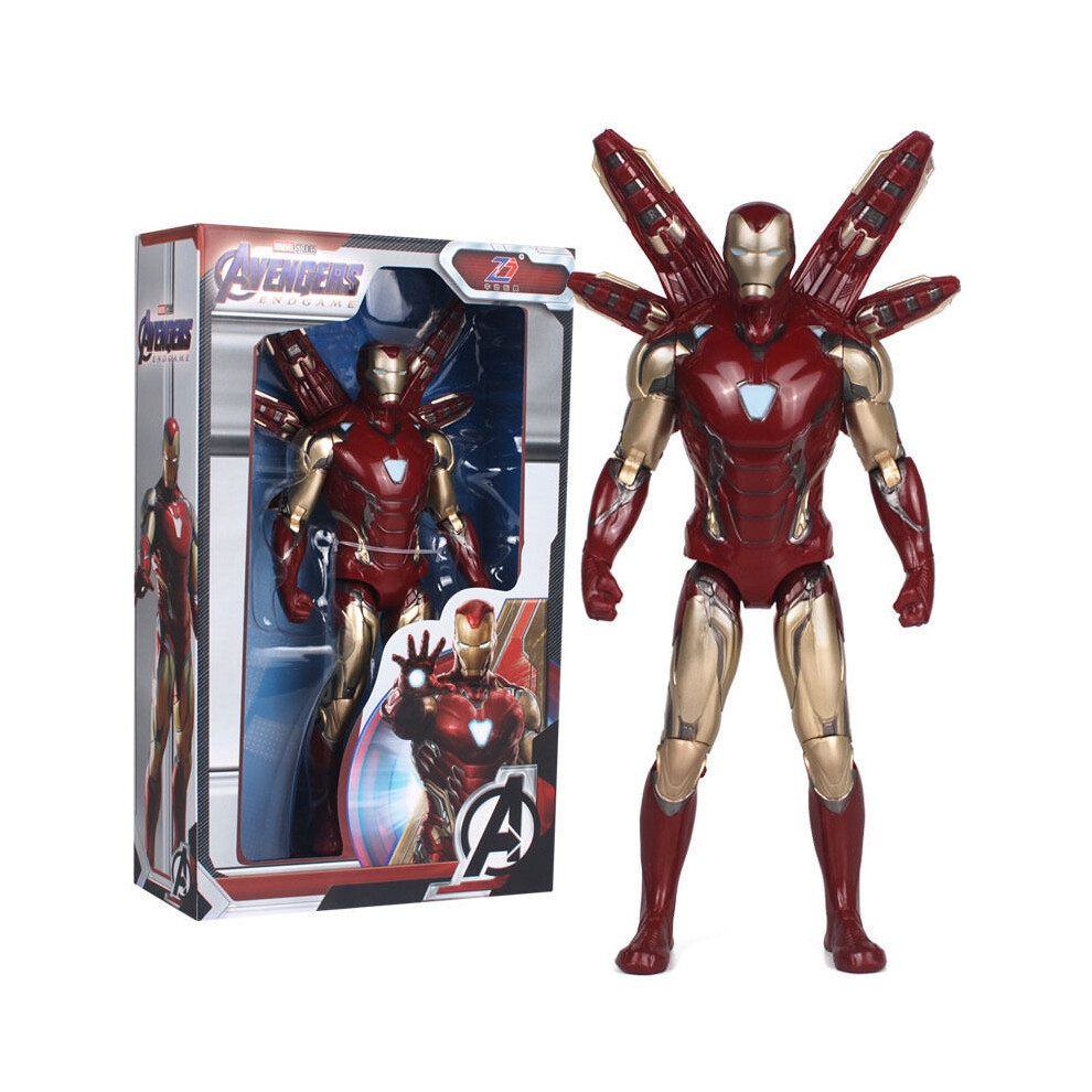 Maxpower (Iron Man) 18Cm Avengers Venomcaptain America Wolverine Hulk Iron Man Groot Thanos Collection Action Figure Hot