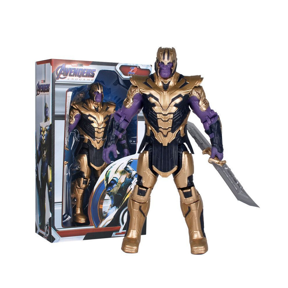 Maxpower (Mieba) 18Cm Avengers Venomcaptain America Wolverine Hulk Iron Man Groot Thanos Collection Action Figure Hot