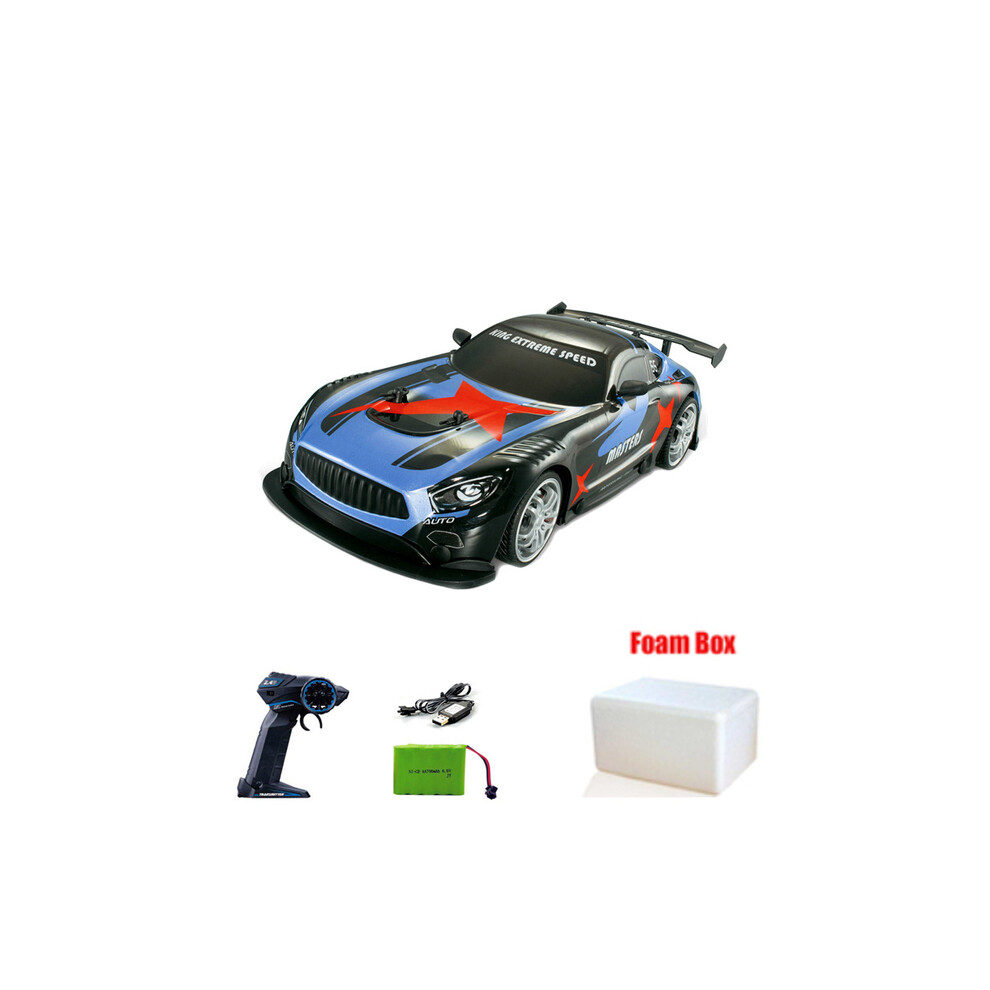 Maxpower (Blue-3) 2.4G High Speed Remote Control Racing Vehicle Drift Car With Dazzling Lights Rc Sport Cars Supercar