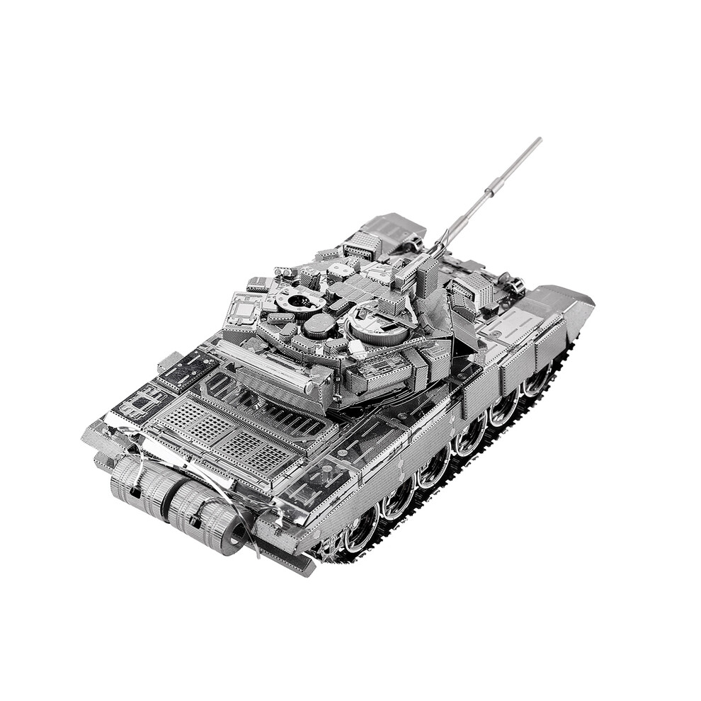 Maxpower (T-90A Tank) Piececool Model Building Kits Tank 3D Puzzle Metal Jigsaw Diy Toys Best Gifts For Christmas And Birthday