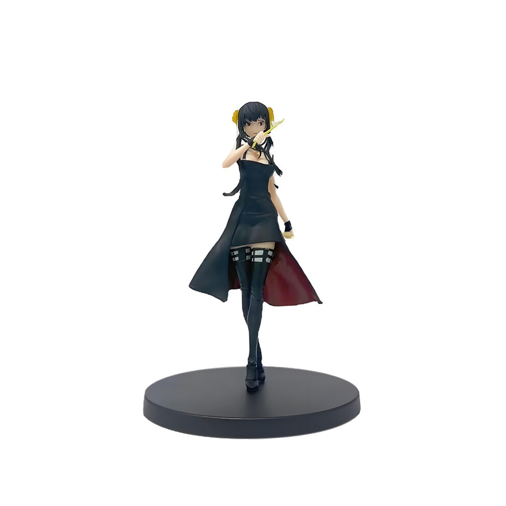 Maxpower (16Cm No Box) Spyfamily Anime Figure Kawai Anya Forger Yor Forger Action Figures Standing Figurine Collectible Model