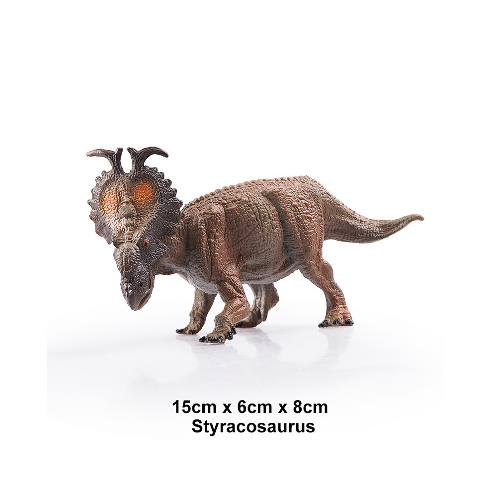 Maxpower (Styracosaurus) Simulation Jurassic Dinosaur Action Figures Dino Park Carnotaurus Ankylosaurus Tyrannosaurus Rex Model