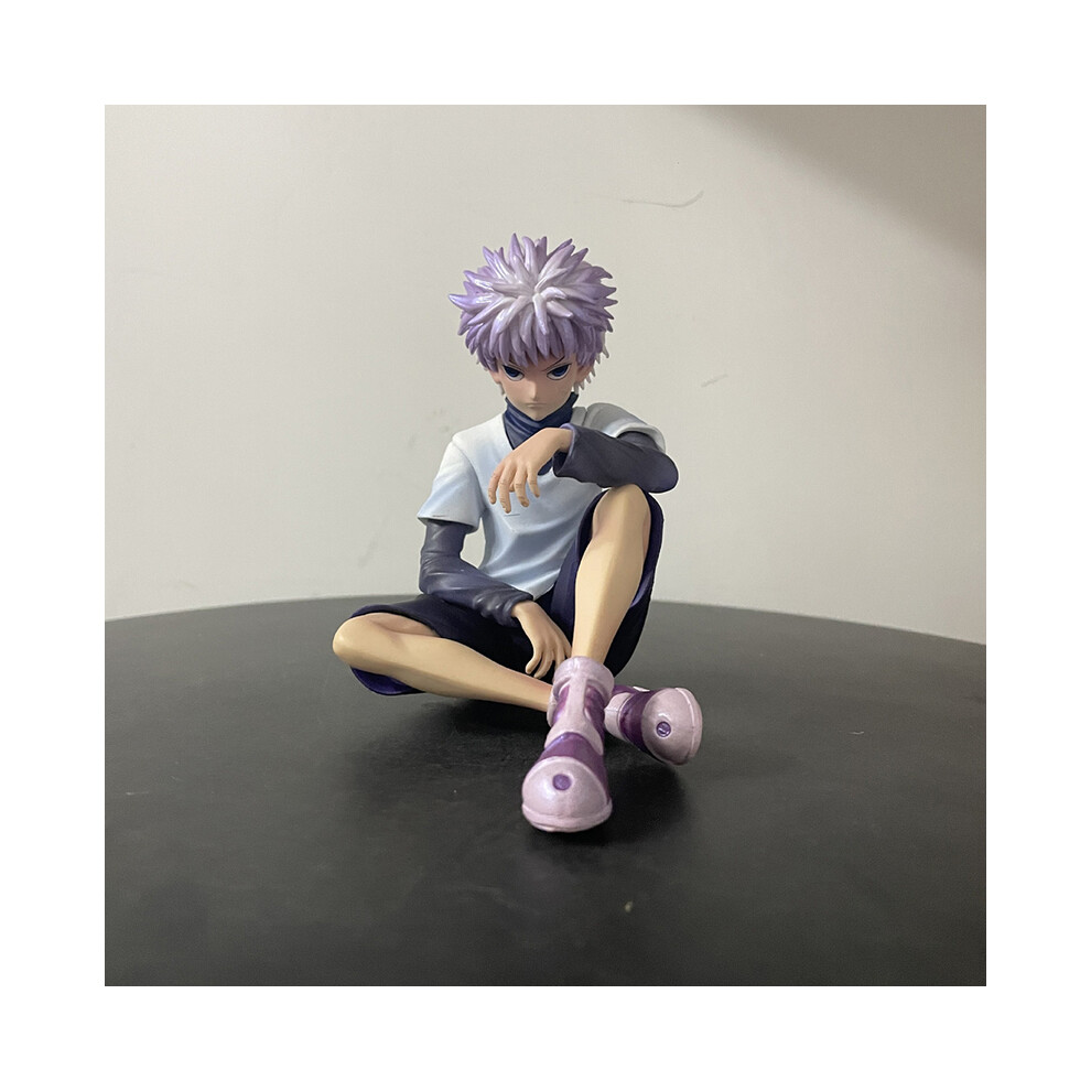Maxpower (No Retail Box) Hunterhunter Killua Zoldyck Gon Freecss Pvc Action Figure Anime Figure Model Toys Collection Doll Birthday