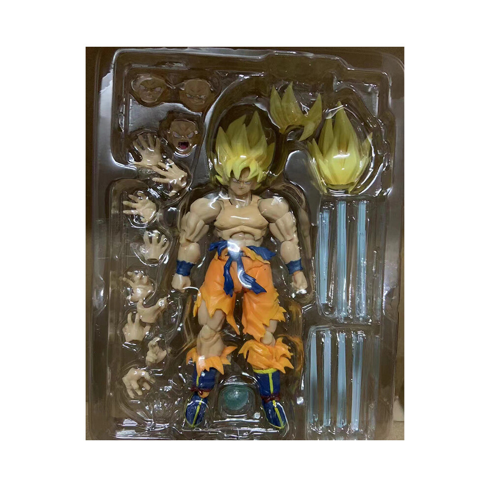 Maxpower (No Box) Shf Son Goku Legendary Action Figure Pvc Movable Collection Anime Super Saiyan Kakarotto Figurine Model