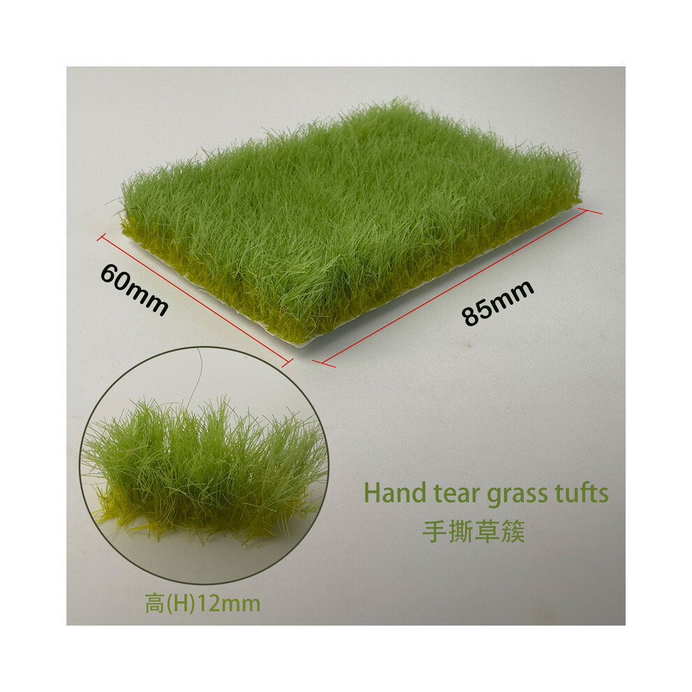Maxpower (Yalvse) Height 12Mm Static Grass Model Hand Tearable Simulated Tuft Diy Model Making Toys For Railway Train