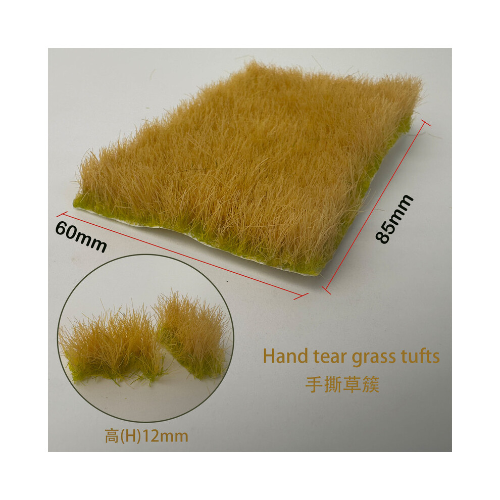 Maxpower (Caohuang) Height 12Mm Static Grass Model Hand Tearable Simulated Tuft Diy Model Making Toys For Railway Train