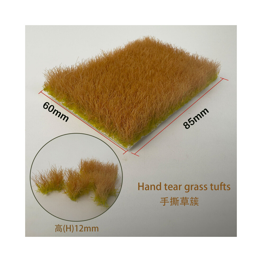 Maxpower (Muhuang) Height 12Mm Static Grass Model Hand Tearable Simulated Tuft Diy Model Making Toys For Railway Train