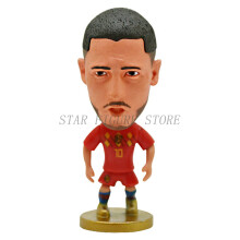 (No.10) Mini Soccer Star Figure Car Ornaments Collection Model Sports Figurine Doll 6.5cm Football Player Toys