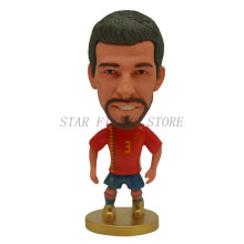 (No.16) Mini Soccer Star Figure Car Ornaments Collection Model Sports Figurine Doll 6.5cm Football Player Toys