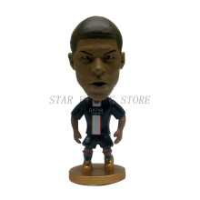 (No.25) Mini Soccer Star Figure Car Ornaments Collection Model Sports Figurine Doll 6.5cm Football Player Toys